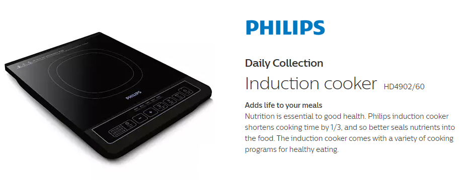 How to use online philips induction cooker hd4902